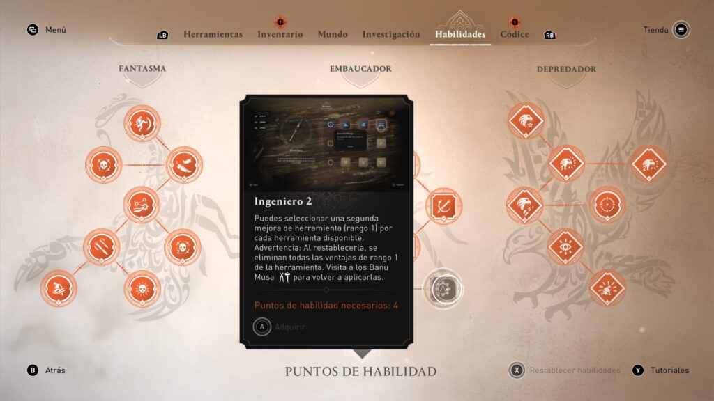 Mejora herramientas