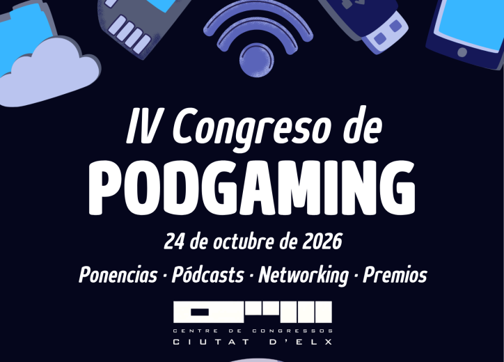 Cartel Congreso Podgaming 2026 Vertical 724x1024