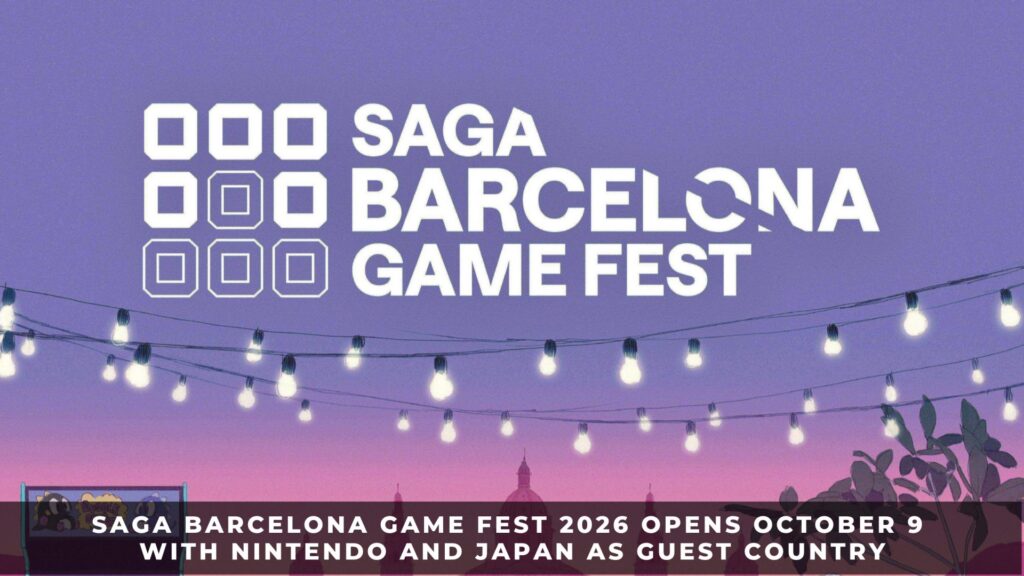 SAGA Barcelona Game Fest 2026 Cover